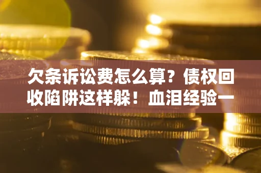 北京欠条诉讼费怎么算？债权回收陷阱这样躲！血泪经验一次讲透